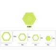 thumbnail image 3 of LOVEVER 4 Pcs Outils de Couture Hexagonaux en Acrylique, 3 of 5
