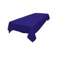 thumbnail image 2 of LA Linen Nappe Rectangulaire en Popeline de Polyester 60 Pieds' x 84 Pieds', Bleu Royal, 2 of 2