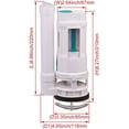 thumbnail image 5 of Double Push Button Dual Flush Fill Valve Connected to Bottom Inlet, 5 of 5