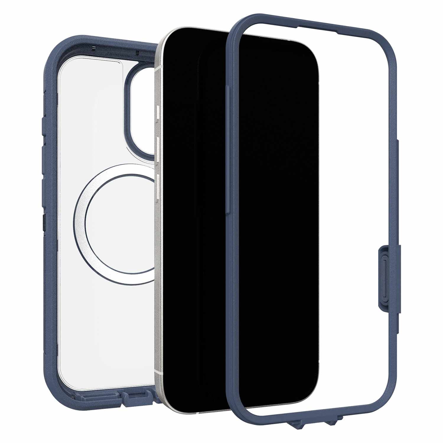 OtterBox Defender Pro XT Clear MagSafe Case w/Camera Control Bootcut (Blue) for iPhone 17 Pro Max