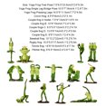 thumbnail image 4 of VONKY Home Decor Accent Handmade Frog Figurine Green Unique Style Home Decoration Couple Frog A 1Set, 4 of 6