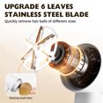 thumbnail image 4 of Binwennn Rechargeable Fabric Defuzzer Lint Remover 2025 New Fabric Defuzzer Lint Remover Cutter Pellet Machine For Clothes Lint Remover Shaver For Clothes Furniture Couch Sweater Blanket Rug Storage, 4 of 7