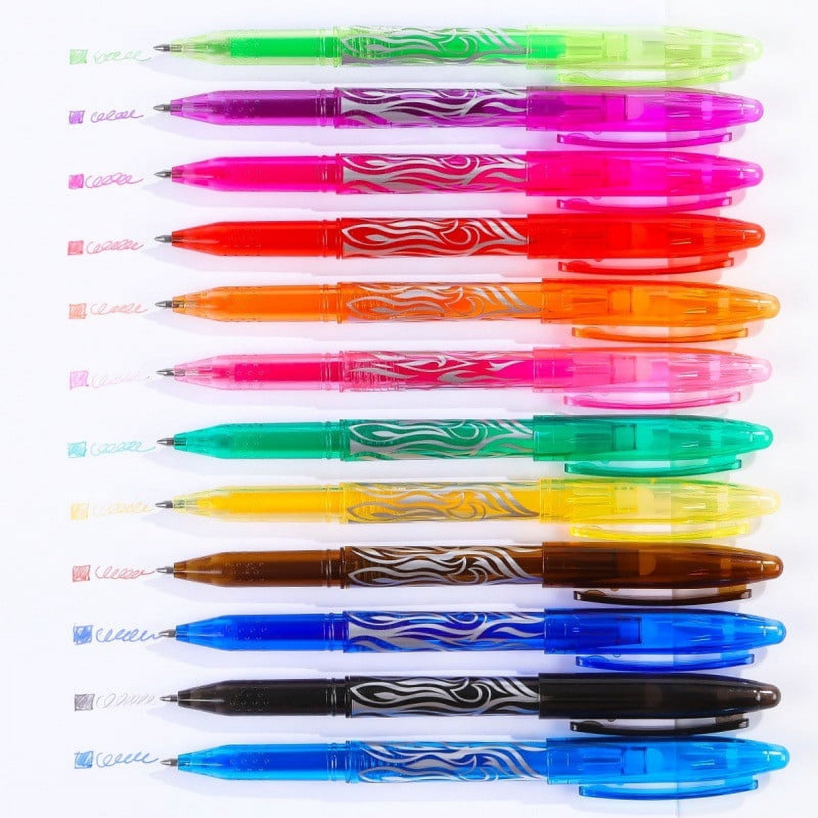 Special Offer! 12 Colours Flame Erasable Pen Colourful Boxed Erasable Water Pen 20ml