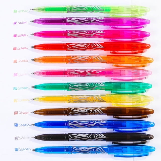 Special Offer! 12 Colours Flame Erasable Pen Colourful Boxed Erasable Water Pen 20ml