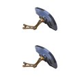 thumbnail image 1 of Decodeary Carbon Fiber Motorcycle Rear Wheel Fender Mudflap for Niu Technologies Sleek and Reliable 1st Generation Gold 2Set, 1 of 1