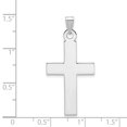 thumbnail image 2 of 14K White Gold Cross Pendant, 2 of 2
