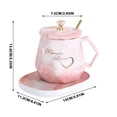 thumbnail image 3 of Nilvkv Ceramic Mug 55 Degree Constant Temperature Cup Heated Warm Cup Opening Business Event Small Gift, 3 of 6
