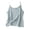 Blue, variant on Cotton Linen Camisole Tops for Women Spaghetti Strap Loose Fit Tank Top Cami Summer 2025 Casual Sleeveless Shirts