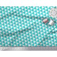 thumbnail image 3 of Soimoi Tissu de Velours Bloc Géométrique Tissu Imprimé 1 Yard 58 Inch Wide, 3 of 3