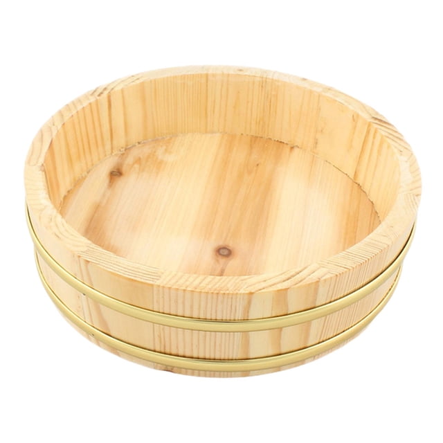 simhoa Rice Mixing Tub Mixing Container Lightweight Durable Sushi Mixing Bowl Sushi Buc A