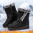 thumbnail image 2 of Bottes de Neige pour Femmes Bottes de Neige à la Mode Randonnée Neige Femmes Hiver Compensées Confortables Fermeture Éclair Bottes de Neige pour Femmes3w Bottes de Neige pour Femmes Bottes Mi-Hautes pour Hommes Femmes Neige Femmes Hiver Neige Courtes et, 2 of 9