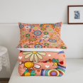 thumbnail image 5 of YST Girls Hydrangea Flower Bedding Sets Full Hummingbird Butterfly Comforter Set,Blue Floral Duvet Set Green Leaf Quilted Comforter Spring Blossoms Bedroom Decor,Lightweight 3 Piece, 5 of 5