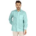 thumbnail image 1 of Bestman Solid Formal Button Down Shirt For Men Long Sleeve With Patch Pocket Business Wear, 1 of 7