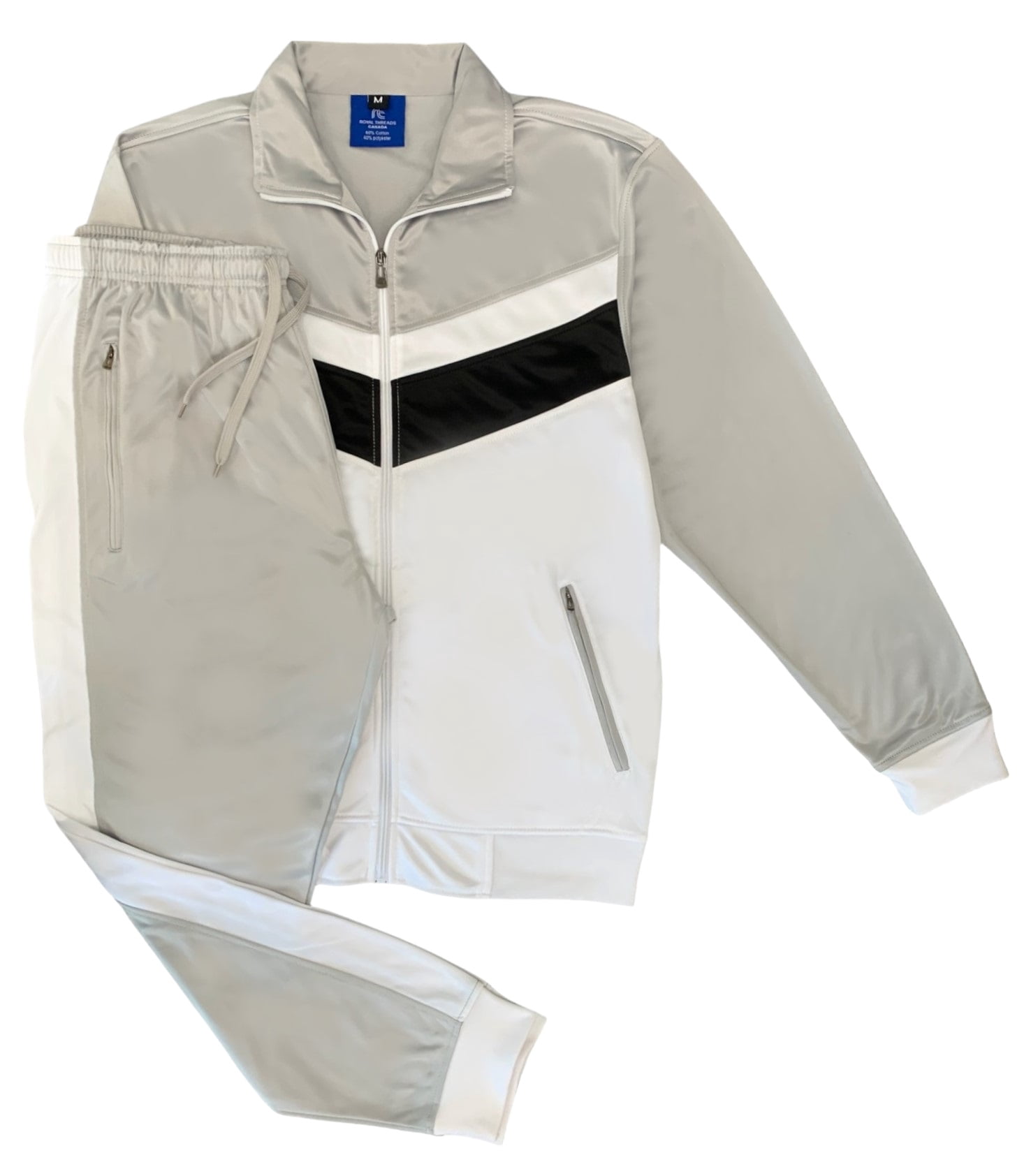 Men's Flex-It Activewear Jogger Track Jacket & Track Pants Jogging Suit