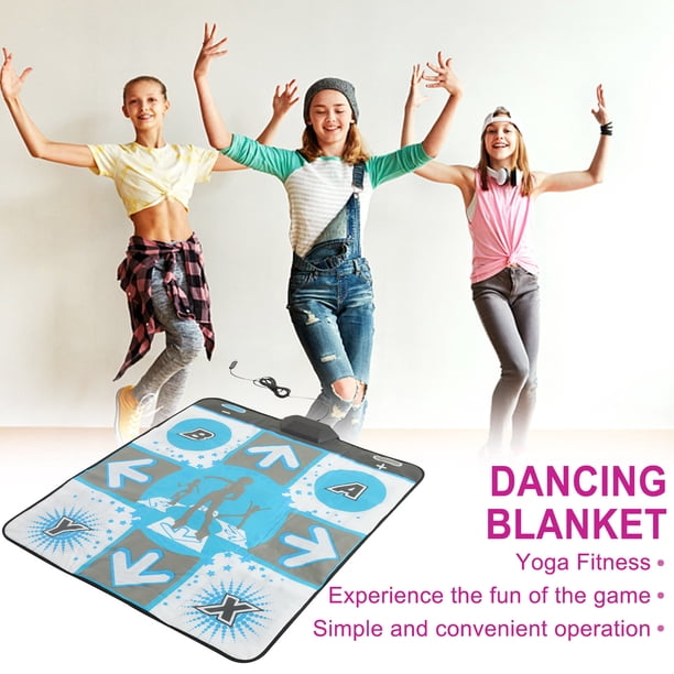 Tapis de danse avec CD, Tapis de danse antidérapant pour PC, Couverture de tapis de danse pour tapis de danse pour Windows 98/2000/XP/7, Prise en