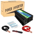 thumbnail image 3 of Boat Car Converter Power Inverter Dc 12V To Ac 110V/220V Invertor Usb, 3 of 5