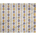 thumbnail image 4 of oneOone Tissu Polyester Lycra Rayé & Géométrique Ikat Tissu au Mètre 56 Pouces de Large, 4 of 4