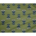 thumbnail image 4 of oneOone Polyester Lycra Fabric Leaves & Floral Block Print Fabric BTY 56 Inch Wide, 4 of 4
