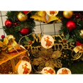 thumbnail image 4 of Christmas Tree with Decorations and Lights 10 Led Christmas Led Strings Christmas Tree Holiday Party Decoration Lantern Christmas Led Lights Outdoor Waterproof, 4 of 9