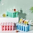 thumbnail image 3 of EINCcm Popsicles Molds, Silicone Ice Pop-Molds, Easy Release Ice Cream Mold, Reusable Popsicle Stick with for Homemade Popsicles & Ice Cream, Watermelon Red, 3 of 8