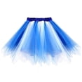 thumbnail image 3 of Birdeem Jupe Courte Plissée en Gaze Colorée pour Femmes, Jupe de Danse pour Adultes, 3 of 8