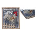 thumbnail image 1 of Welcome To The Coop Rooster Wall Sign, 1 of 4