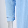 thumbnail image 5 of Men's Muslim Arabia Casual Long Sleeve Robe - Solid Pocket Loose Shirt for Daily - Chiffon Material & Embroidered Design, 5 of 5