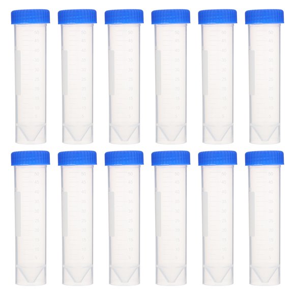 Tubes de Centrifugeuse Multicolores 50 Pcs pour Mesure Précise en Biochimie et Biologie Moléculaire