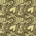 thumbnail image 1 of Ahgly Tapis d'Intérieur Lavable en Machine Carré Transitionnel Marron Chocolat, 4 Pieds Carré, 1 of 7