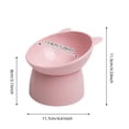 thumbnail image 3 of TIELUTT Elevated Cat Food Bowl for Digestion and Comfort Vomit Design with Non Base and Large Metal Dog Bowl Dog Water Bowl Dog Bowls for Large Dogs Elevated Food Bowls for Dogs Large Dog Water Float, 3 of 6