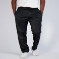 thumbnail image 2 of 3 Pack  Men‘s Active Athletic Casual Tricot Open Bottom Sweatpants with Pockets (Available In Big & Tall), 2 of 6