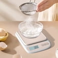 thumbnail image 4 of Antqov 0.1g Accuracy High Precision Electronic Scale Up To 6000g Kitchen Small Gram Scale Accurate Coffee Scale Gram Weigher Household Food Weigher, Kitchen Scale, 4 of 6