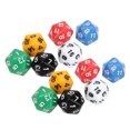 thumbnail image 1 of Math Dice Set,12Pcs Dice Set 6 Teaching Dice Set Number Dice Dependable Performance, 1 of 8