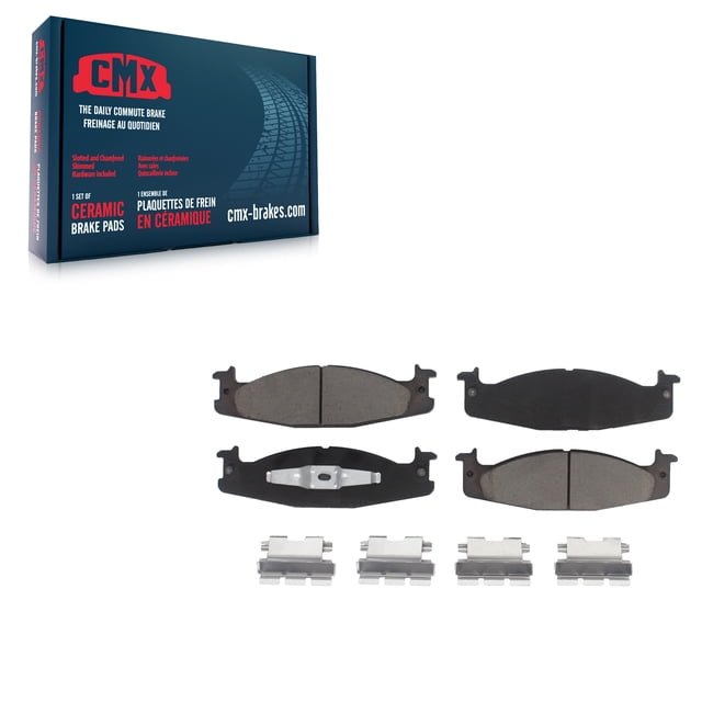 CMX Front Ceramic Disc Brake Pads CMX-D632 for Car Ford F-150 E-150 Econoline Bronco Club Wagon