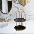 thumbnail image 2 of Metal Cosmetic Storage Rack Display Stand Makeup Storage Rack Tabletop Make Up Organiser Rack Dresser Bathroom Be Living Room , Tier, 2 of 7