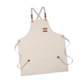 thumbnail image 3 of Elodie Tablier en Toile Polyvalent avec Sangle Réglable pour Salon de Peinture Serveur Beige, 3 of 8