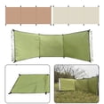 thumbnail image 3 of Bgsha Outdoor Windscreen Portable Windshield Privacy Screen For Camping Picnic BBQ Green Yellow White Camping Windscreen, 3 of 7