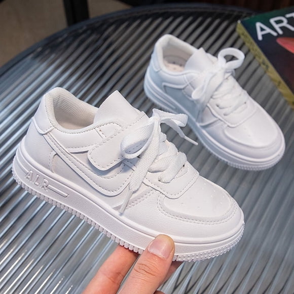 Student white shoes soft bottom children's board shoes Spring and Autumn children's shoes all-matching non-slip big boys and girls casual shoes