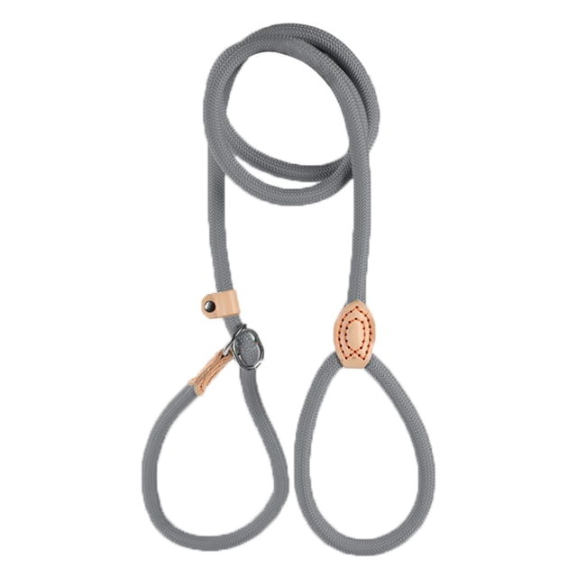 Slip Lead Dog Leash No Pull Heavy Duty Leash for Small Medium Large Dogs Strong Training Rope with Adjustable Stopper for Walking Hiking