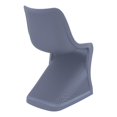 thumbnail image 4 of Siesta Bloom Chaise de Salle à Manger, Gris Foncé (Ensemble de 2), 4 of 14