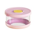 thumbnail image 2 of Border Student Bento Box Children Sealed Fruit Box Salad Box Work Microwave Lunch Box Chopsticks Dip Container Cute Kids Bento Lunch Box, 2 of 6