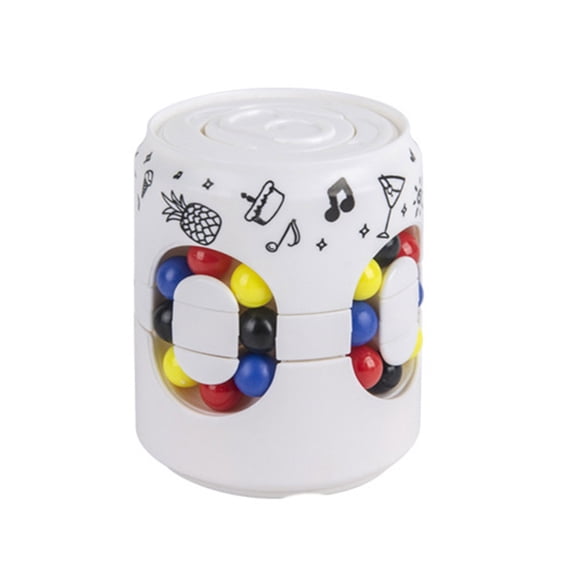 Cube Finger Cube Puzzle Toy | Funny Stress Reliever Rotating Can For Adults Puzzle Toy Educational Toys For Kid Educational Games 1 Year Female Months Birthday 2 Years Educational Games 5 Years