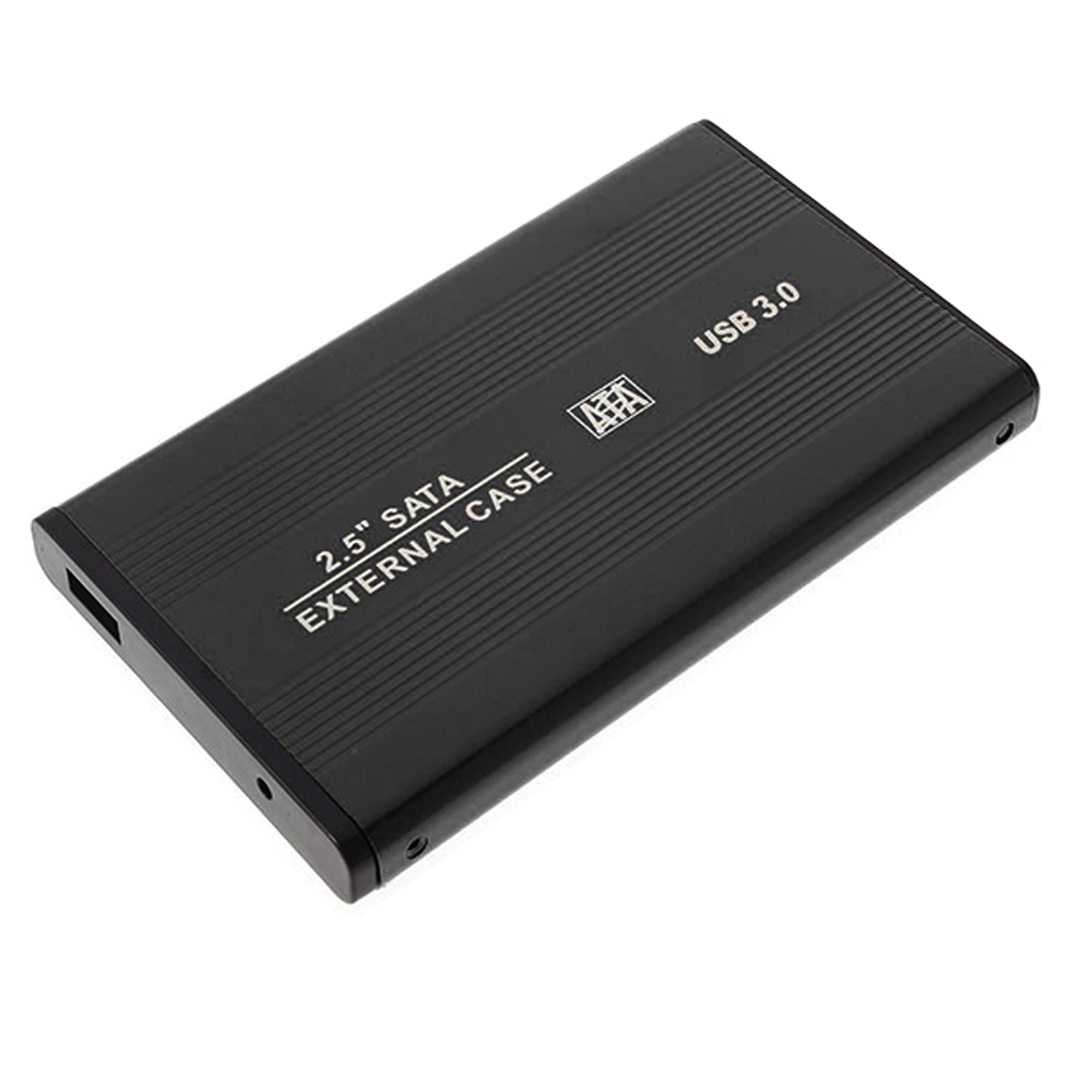 2.5 inch USB3 SATA Hard Drive Enclosure External Case, Black