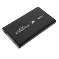 thumbnail image 1 of 2.5 inch USB3 SATA Hard Drive Enclosure External Case, Black, 1 of 2
