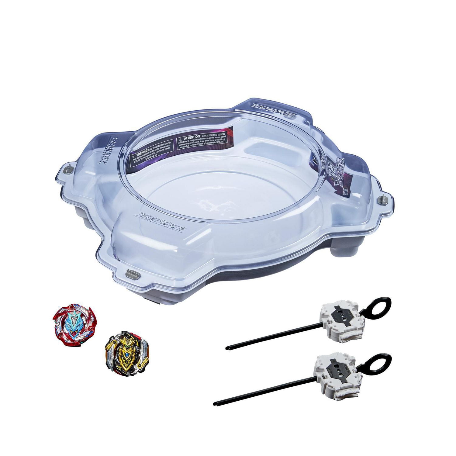 Beyblade Burst Pro Series Elite Champions Pro Set -- Complete Battle Game Set with Beystadium, 2 Battling Top Toys and 2 Launchers