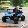 thumbnail image 2 of VOLTZ TOYS Premium 24V Kids UTV Ride-On - Dual Seat, Quad Motors, Suspension, 2 seater, 2 of 6