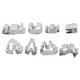 thumbnail image 3 of Baking Accessories,8Pcs/Set Christmas Cookie Mold Cookie Cutters Set Christmas Biscuit Mold Exceptional Reliability, 3 of 14