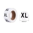 thumbnail image 2 of Unique Bargains Clothing XL Large Size Sticker Label Coding Label 25mm/1inch Dia 1 Roll 500 Round Adhesive Labels, 2 of 5