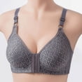 thumbnail image 4 of Qertyioot Women's Solid Color Comfortable Hollow Out Bra Underwear, 4 of 6