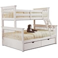 thumbnail image 1 of Mission Twin over Full Bunk Bed with Drawers, 1 of 3